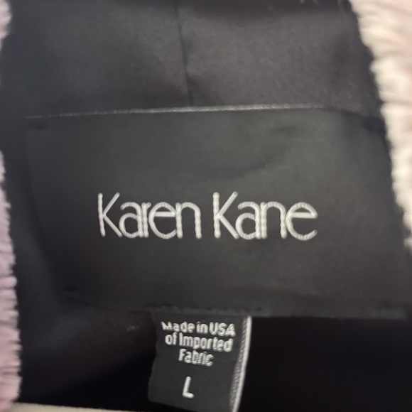 SOLD Karen Kane Faux Fur Pink Jacket - Picture 5 of 8
